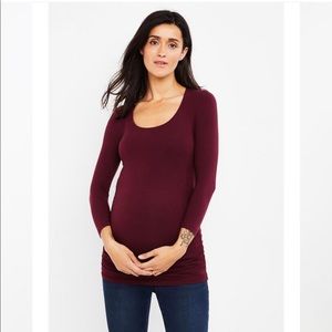 Motherhood maternity 3/4 sleeve top